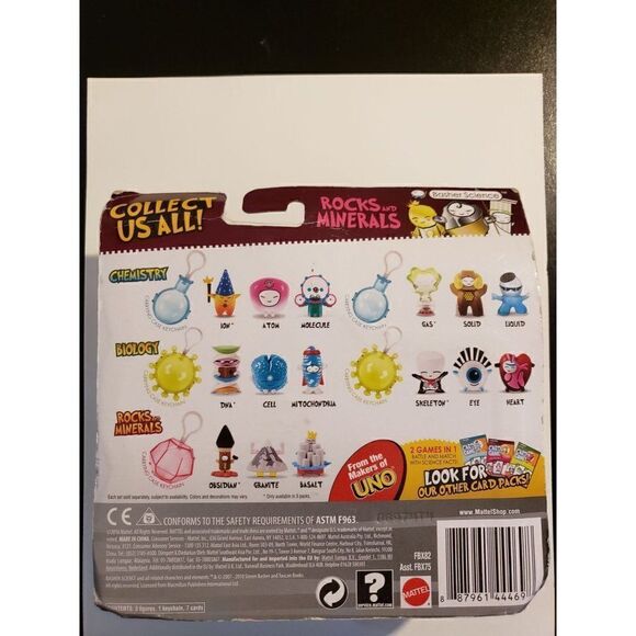 ♥ 4/$25 Sale Basher Science Rocks And Minerals Figures and Cards Series 1 NWT - Picture 4 of 7